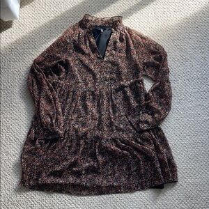 Baby doll tiered prairie dress